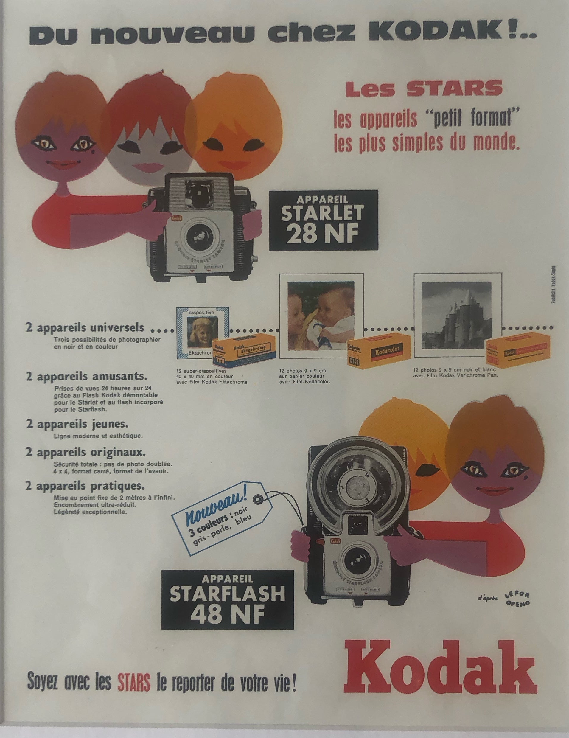 Kodak Starflash incl White Mattboard Frame