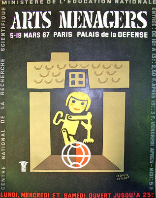 Arts Menagers Black 1967 Medium
