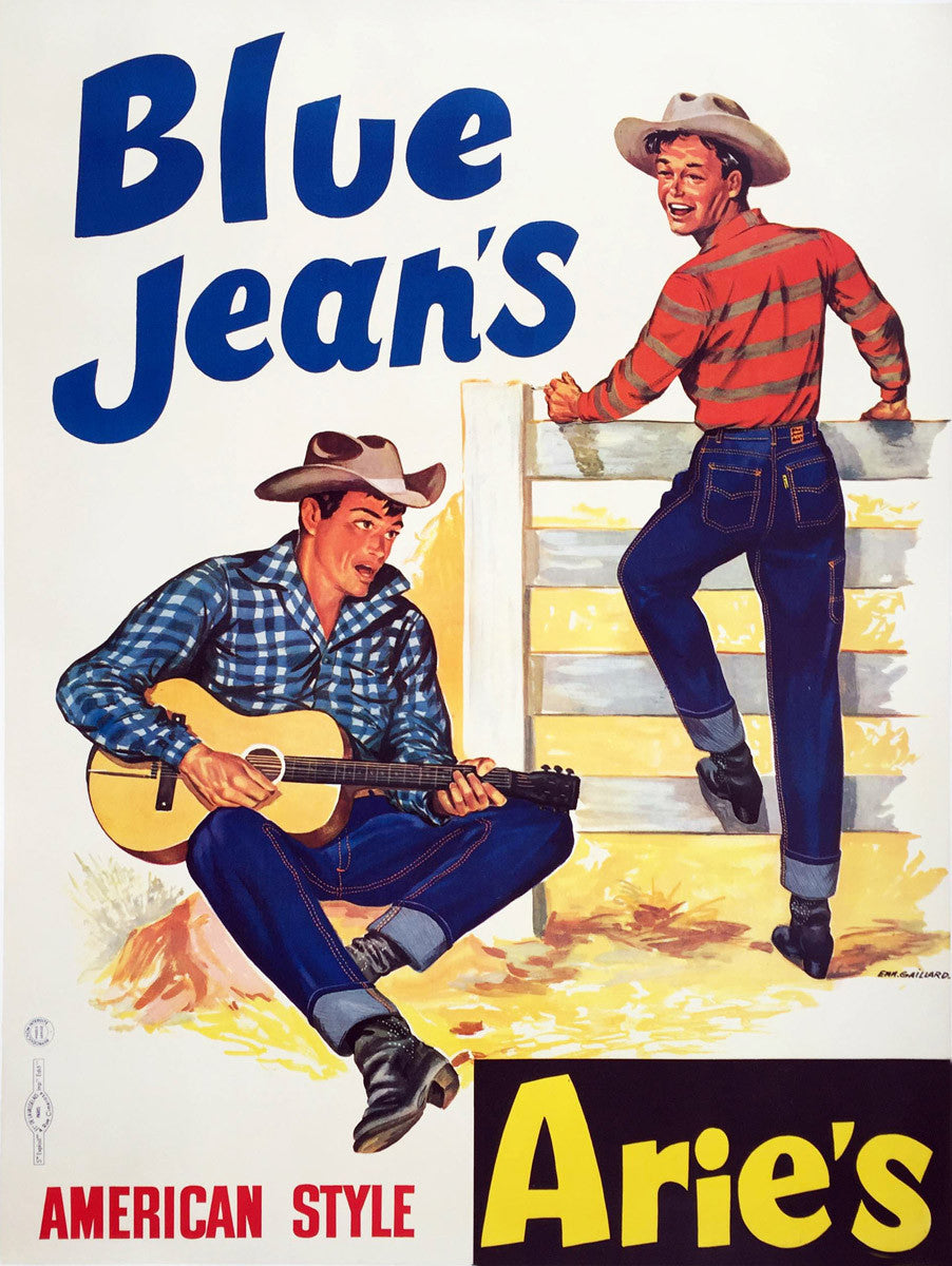 Arie's Blue Jeans
