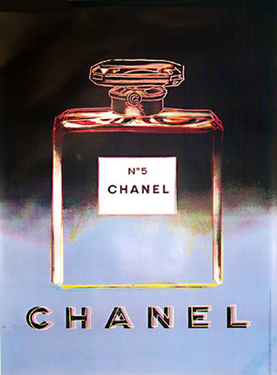 Chanel - Large; Black and Purple