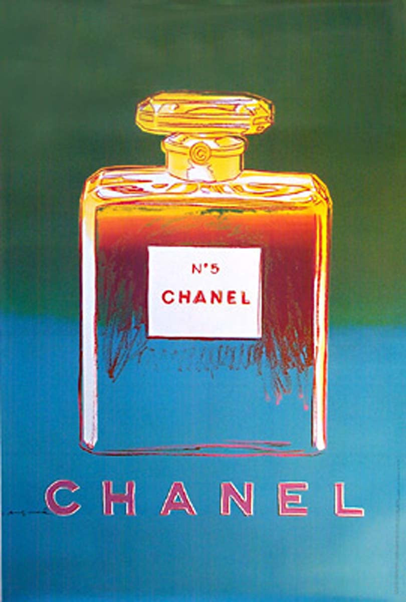 Chanel - Large; Green and Blue