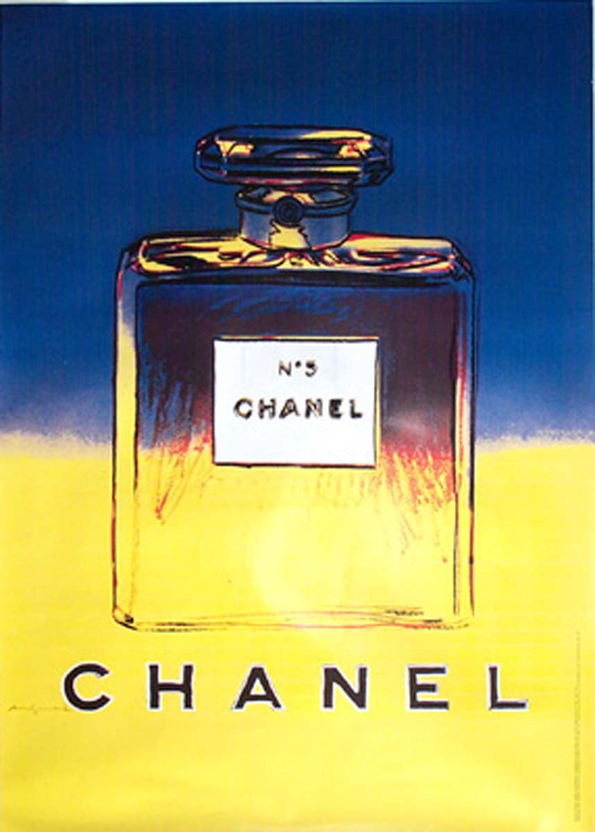 Chanel - Large; Blue and Yellow