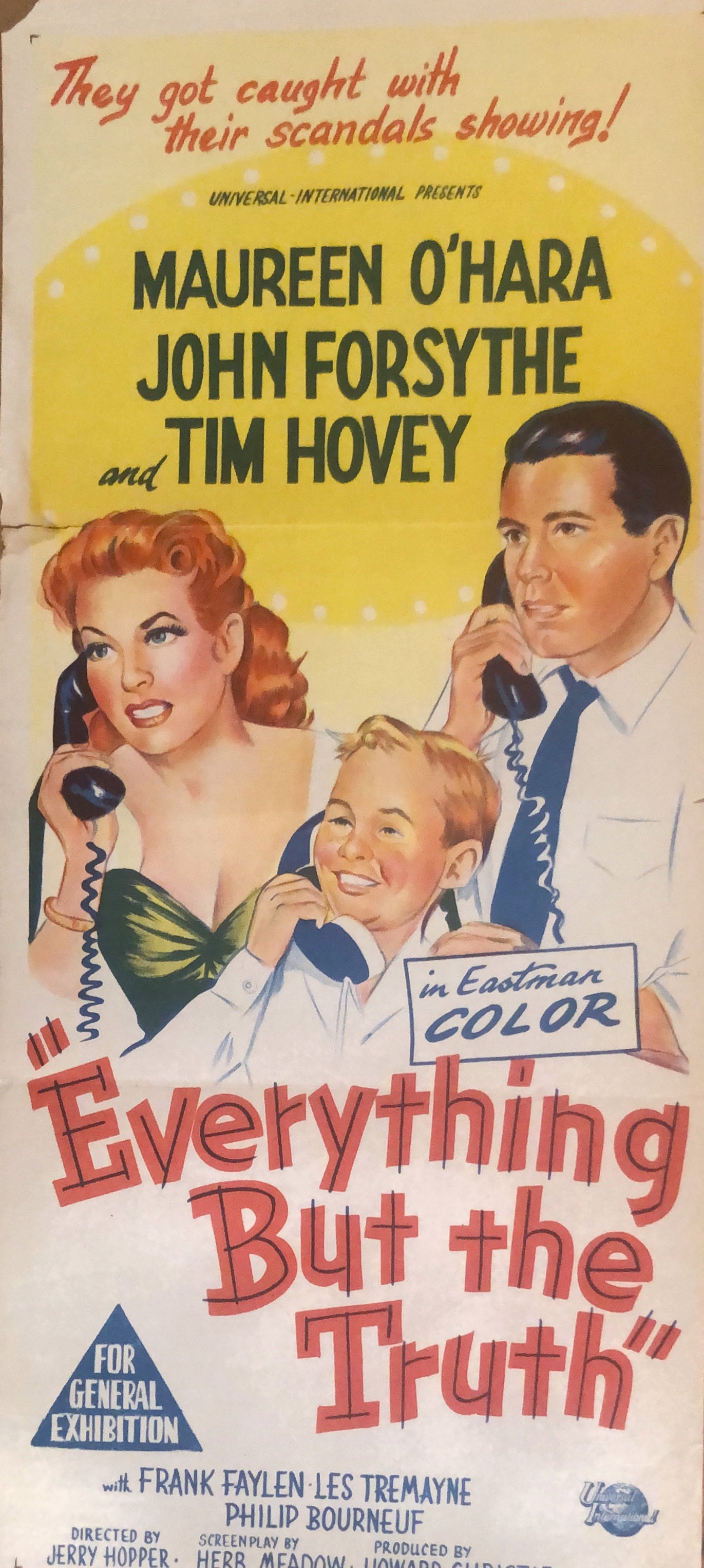 Original Movie Daybill - Everything but the Truth