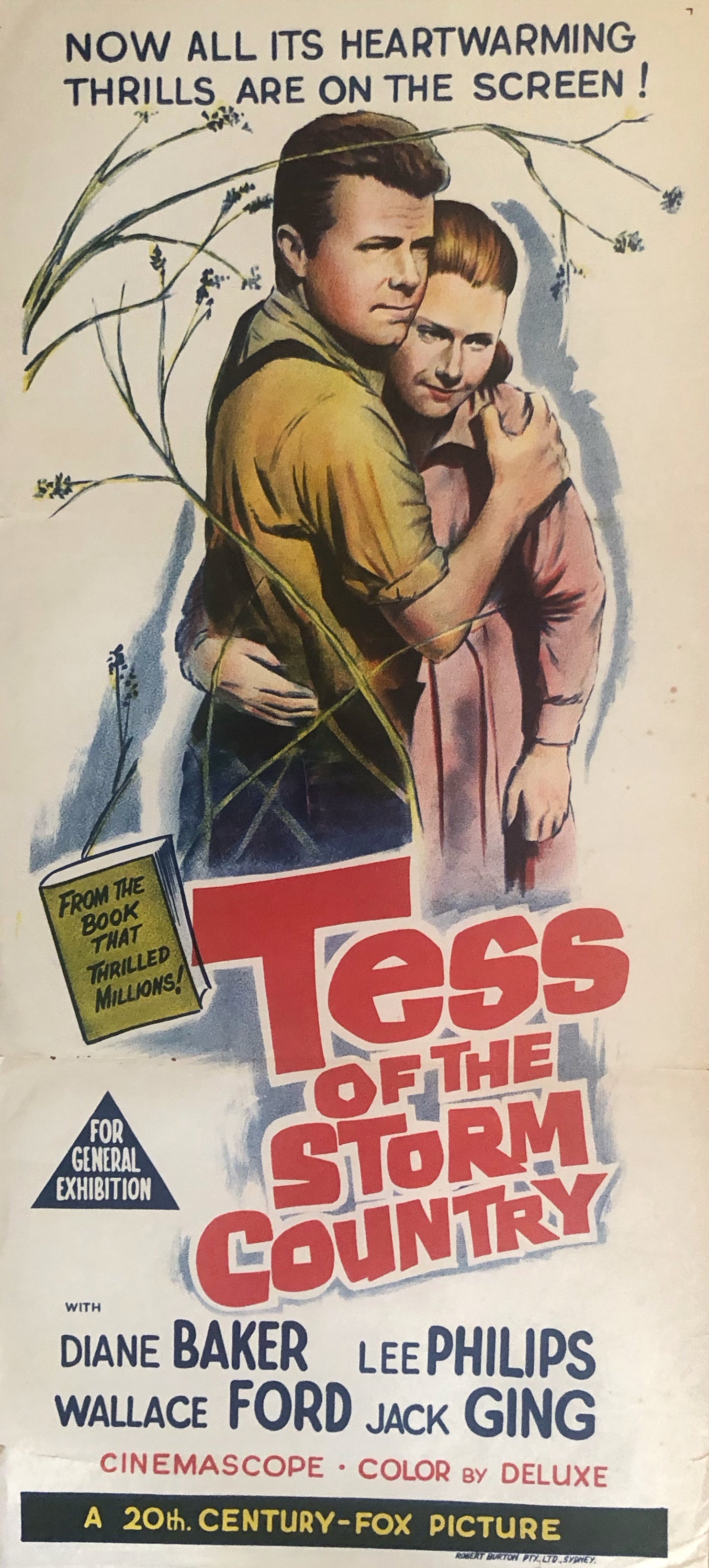 Original Movie Daybill - Tess of the Storm Country