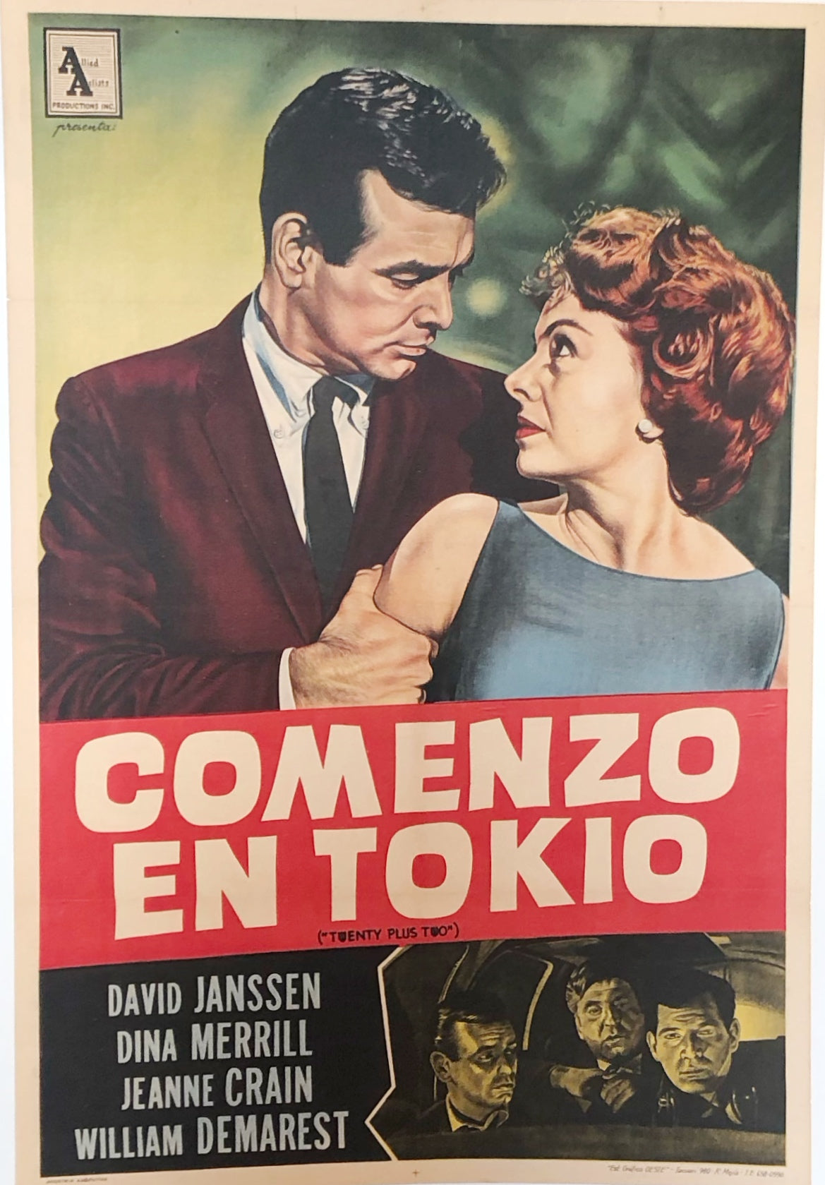 Original Movie Poster - Comenzo en Tokio (Argentina)