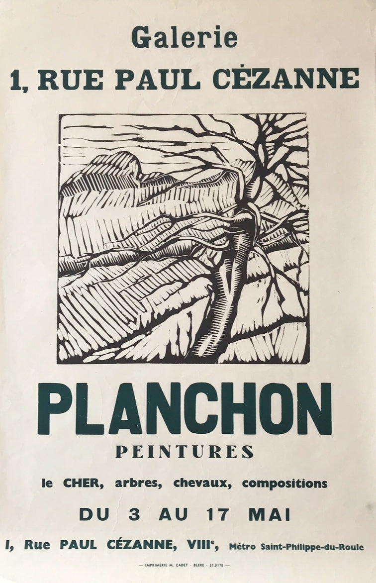 Planchon Peintures Exhibition