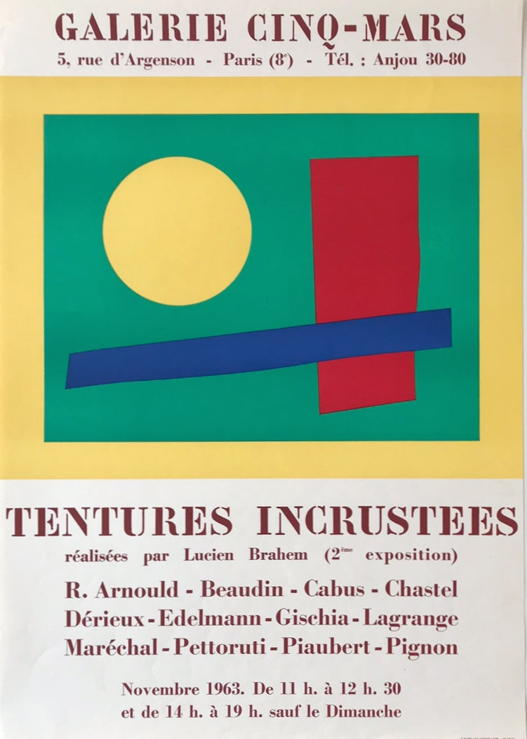 Galerie Cinq-Mars - Teintures incrustees