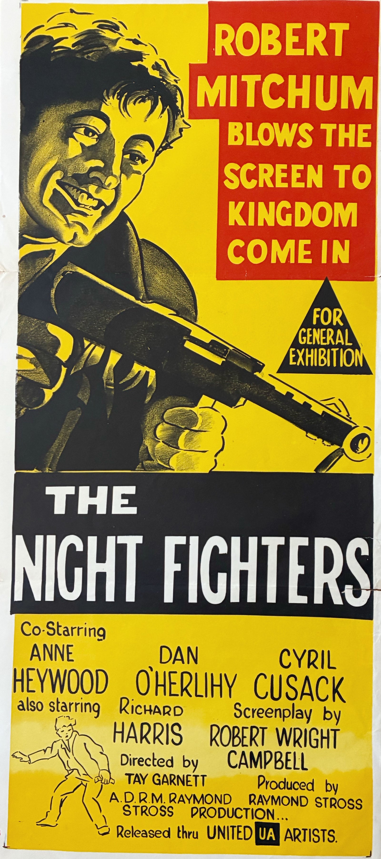 Original Movie Daybill - The Night Fighters