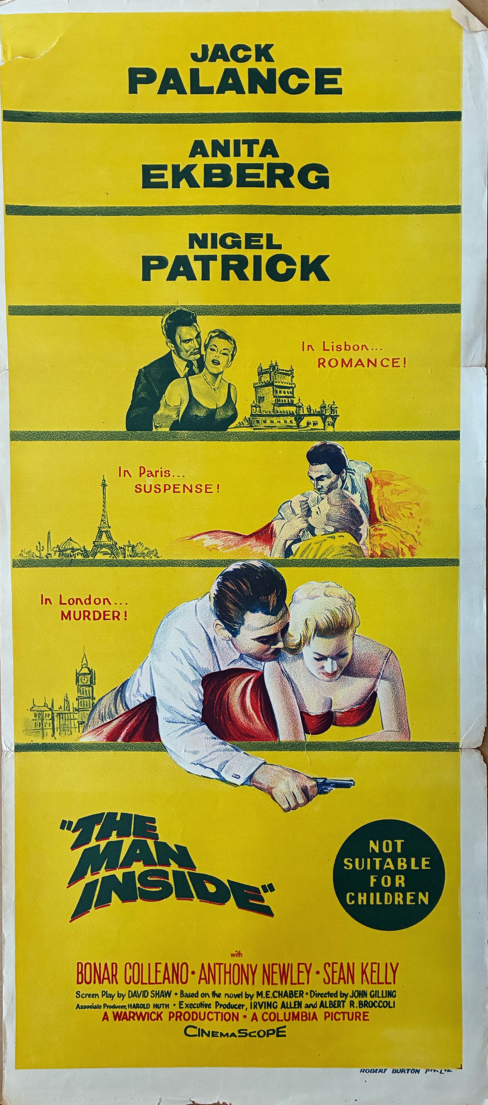 Original Movie Daybill - The Man Inside