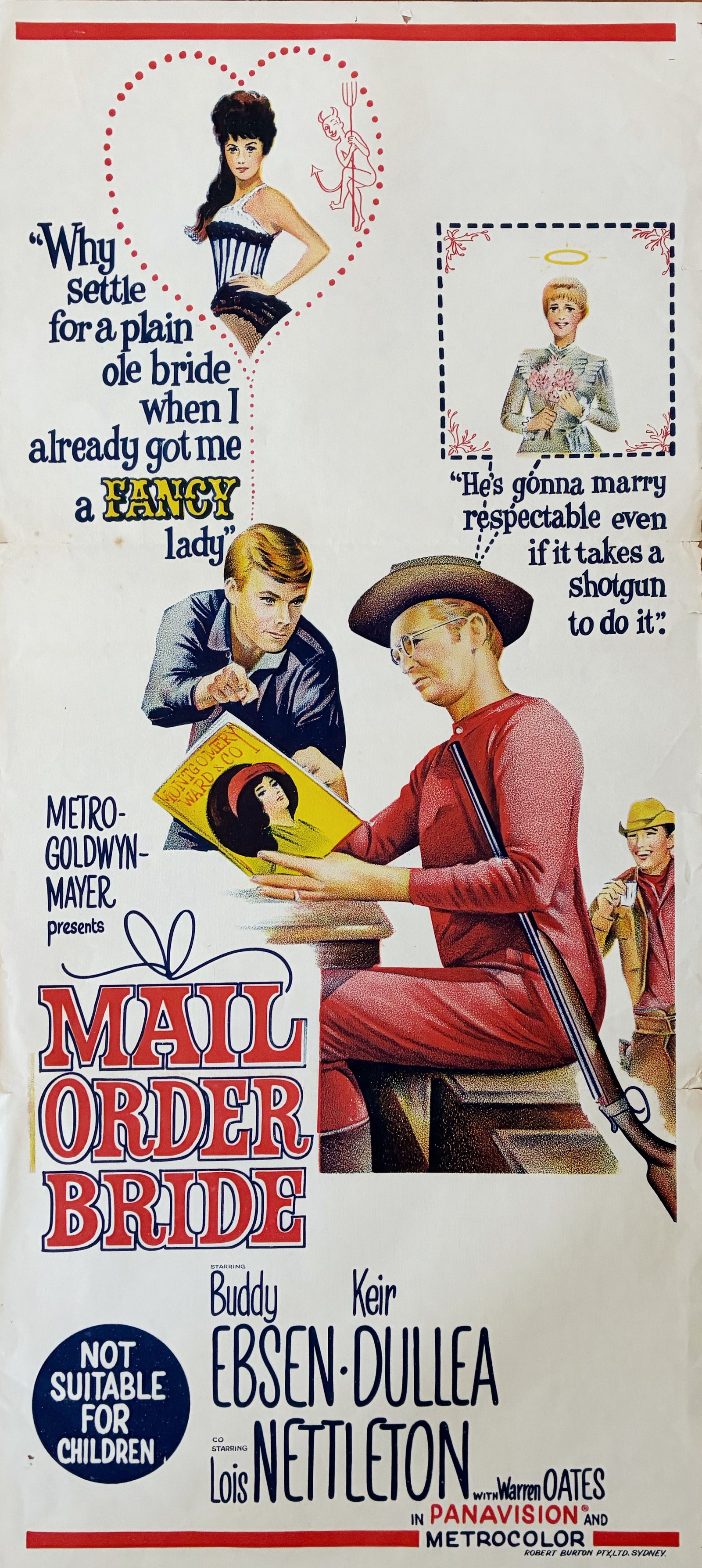 Original Movie Daybill - Mail Order Bride