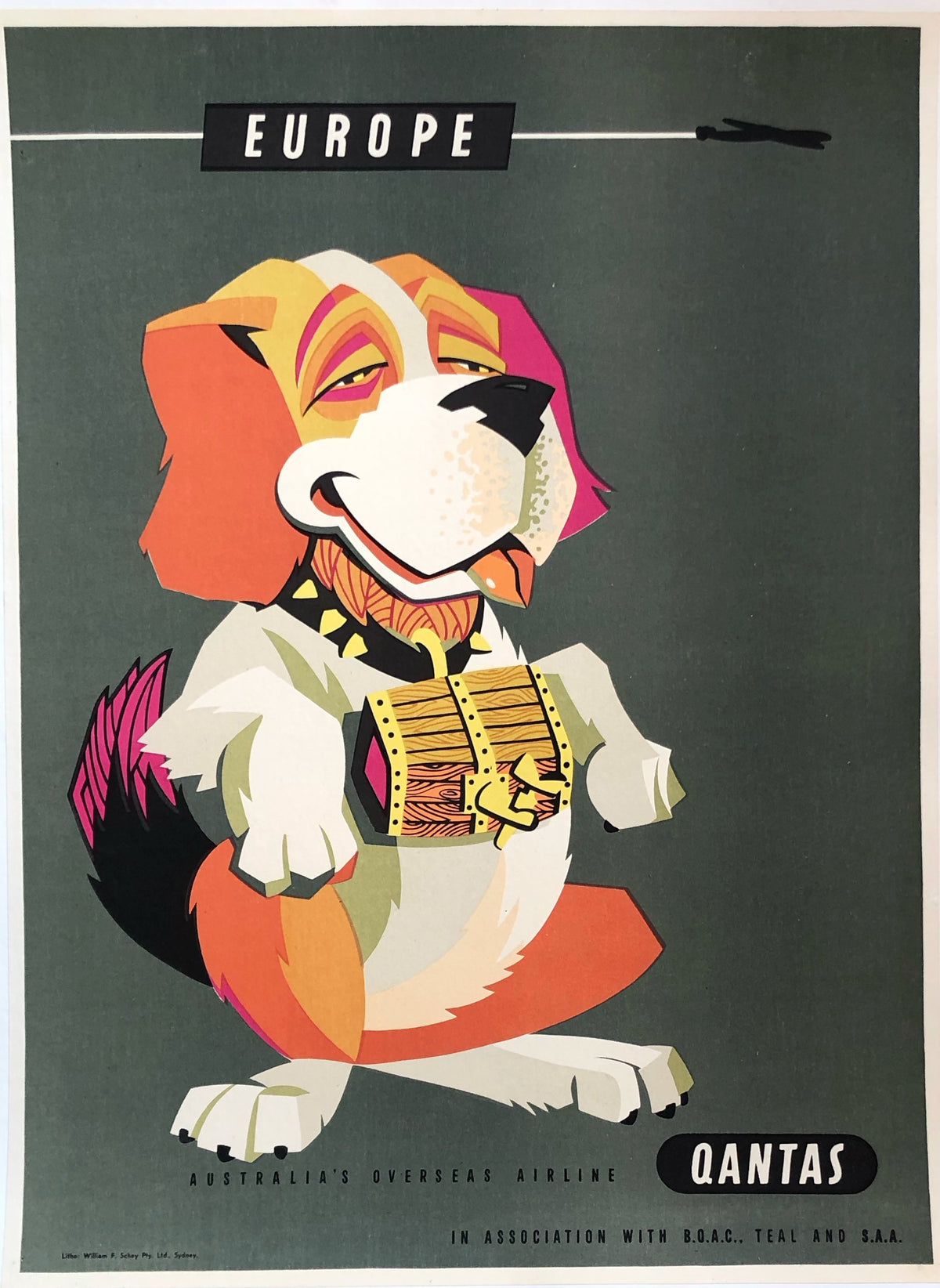 Qantas Europe by Harry Rogers