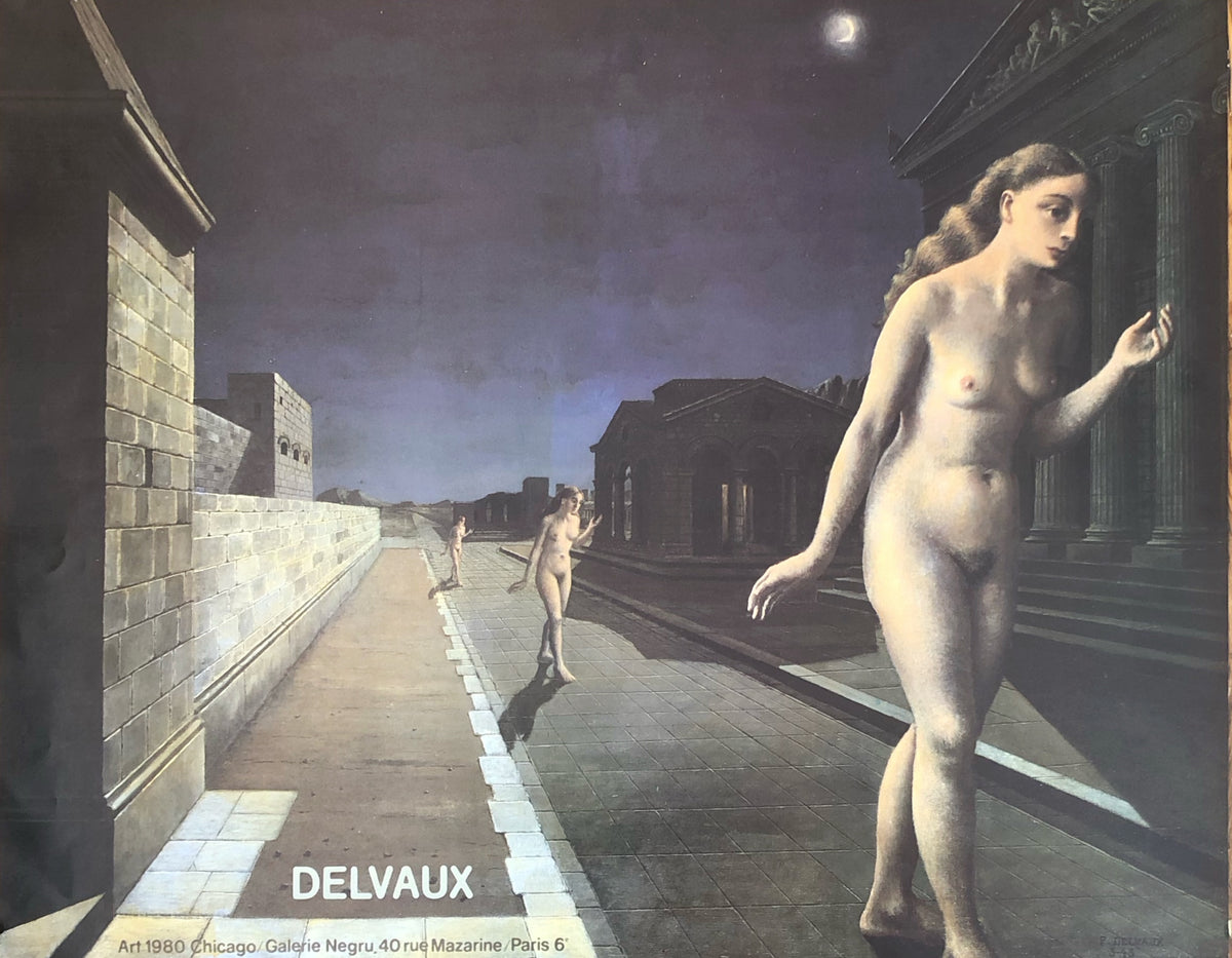 L'Echo, Paul Delvaux - Galerie Negru