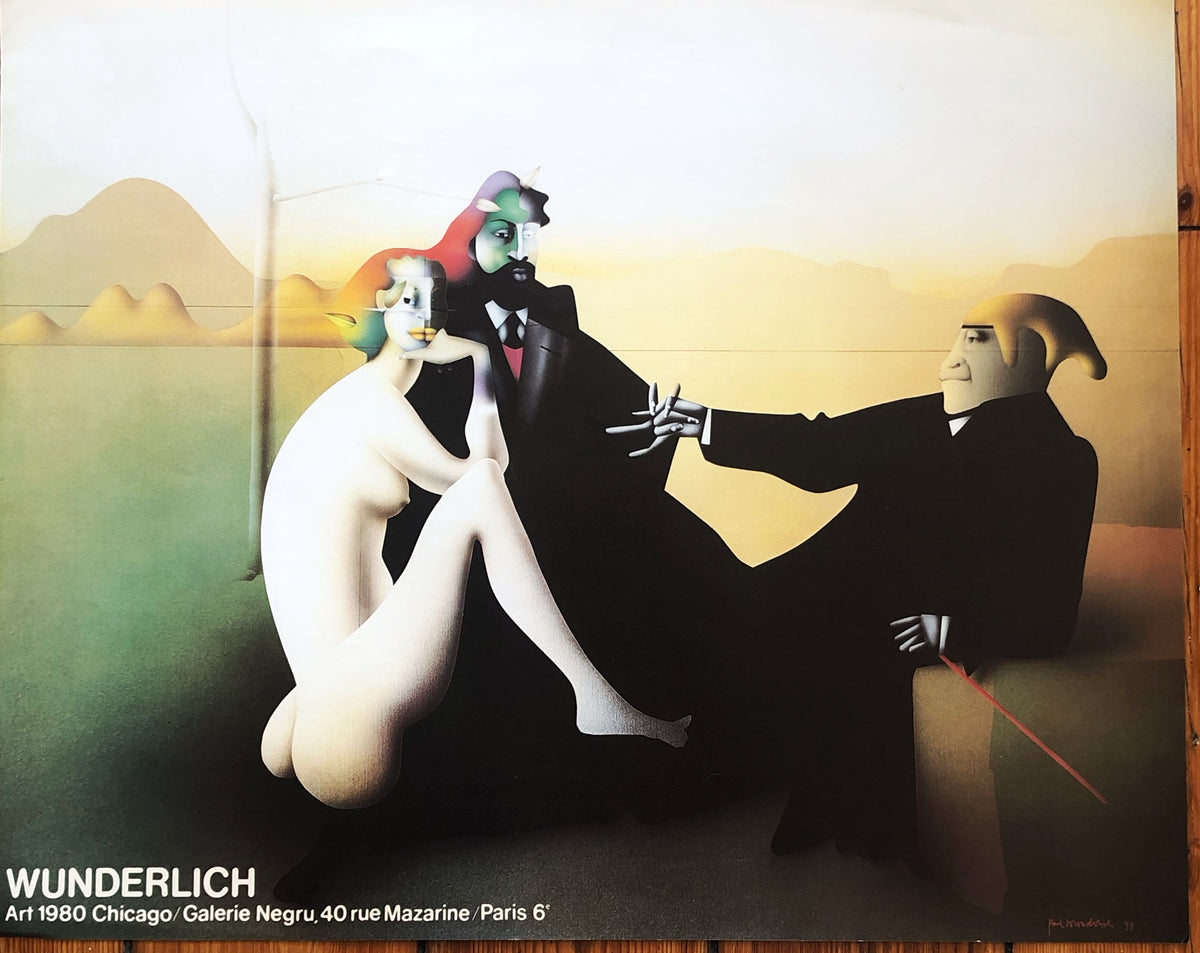 Wunderlich Art 1980 Chicago - Galerie Negru