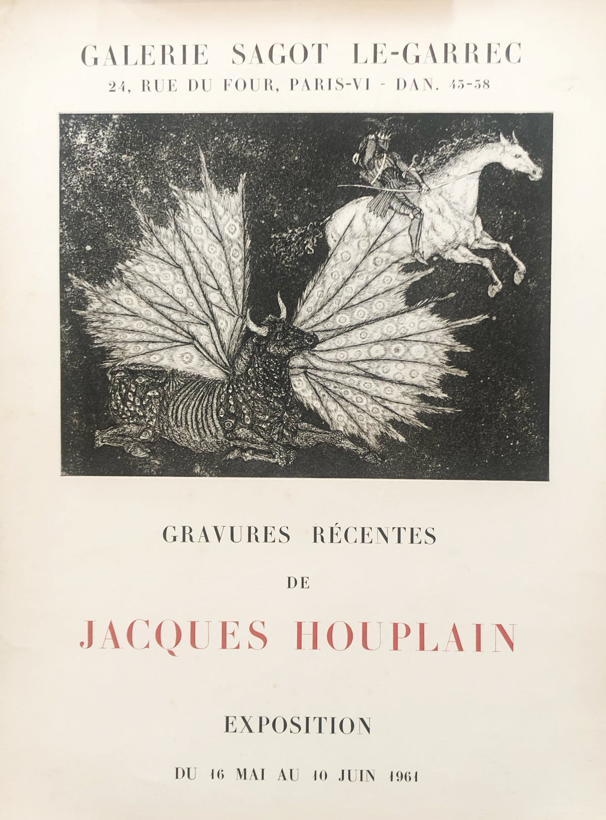 Galerie Sagot Le Garrec - Jacques Houplain