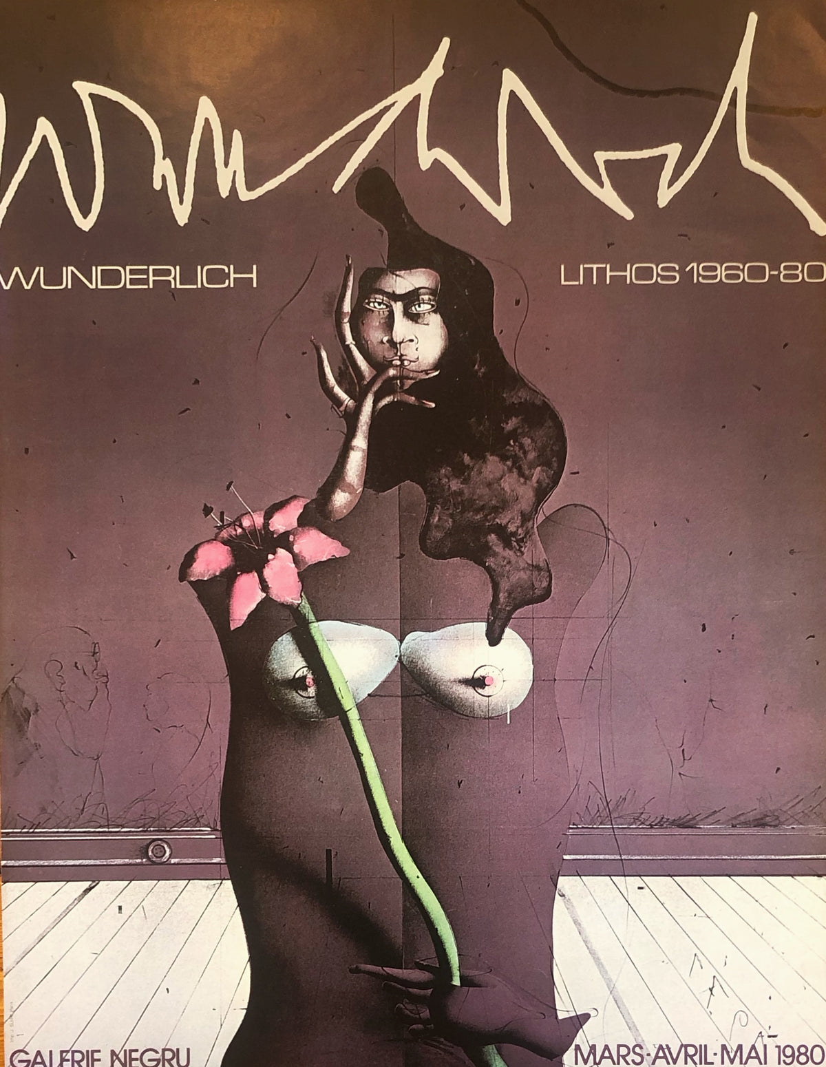 Wunderlich Lithos 1960-1980 - Galerie Nehru