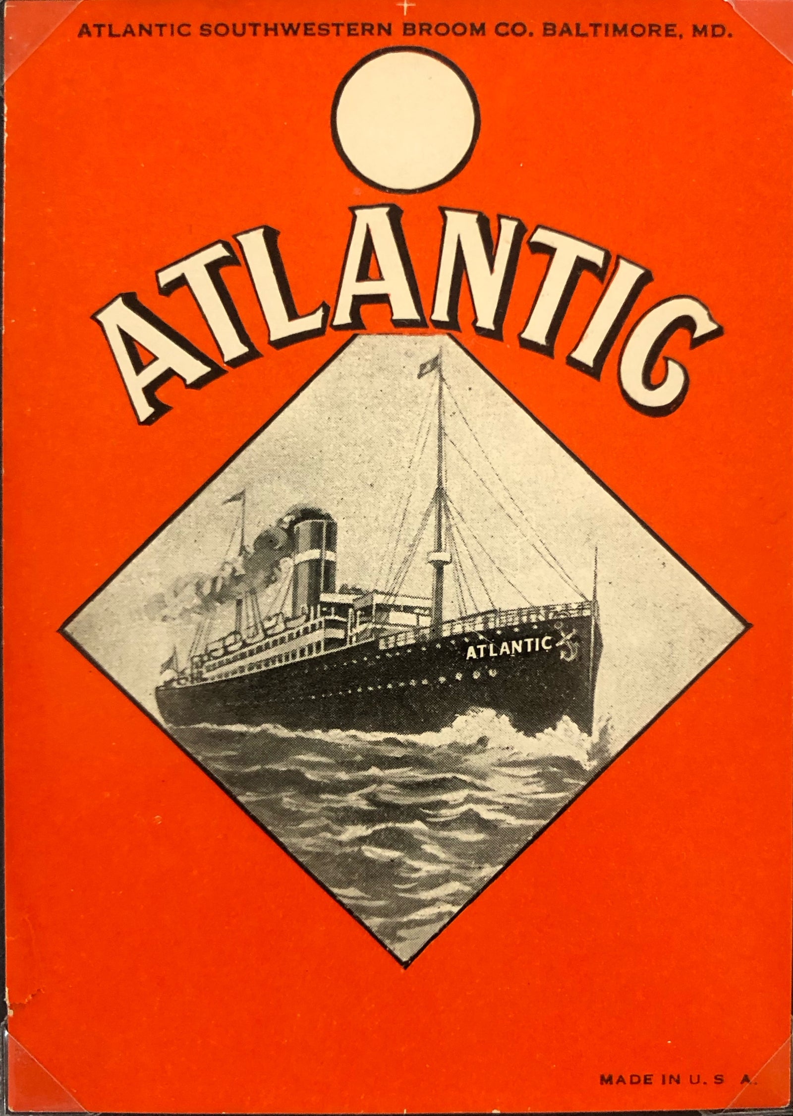 Original Vintage Label - Atlantic