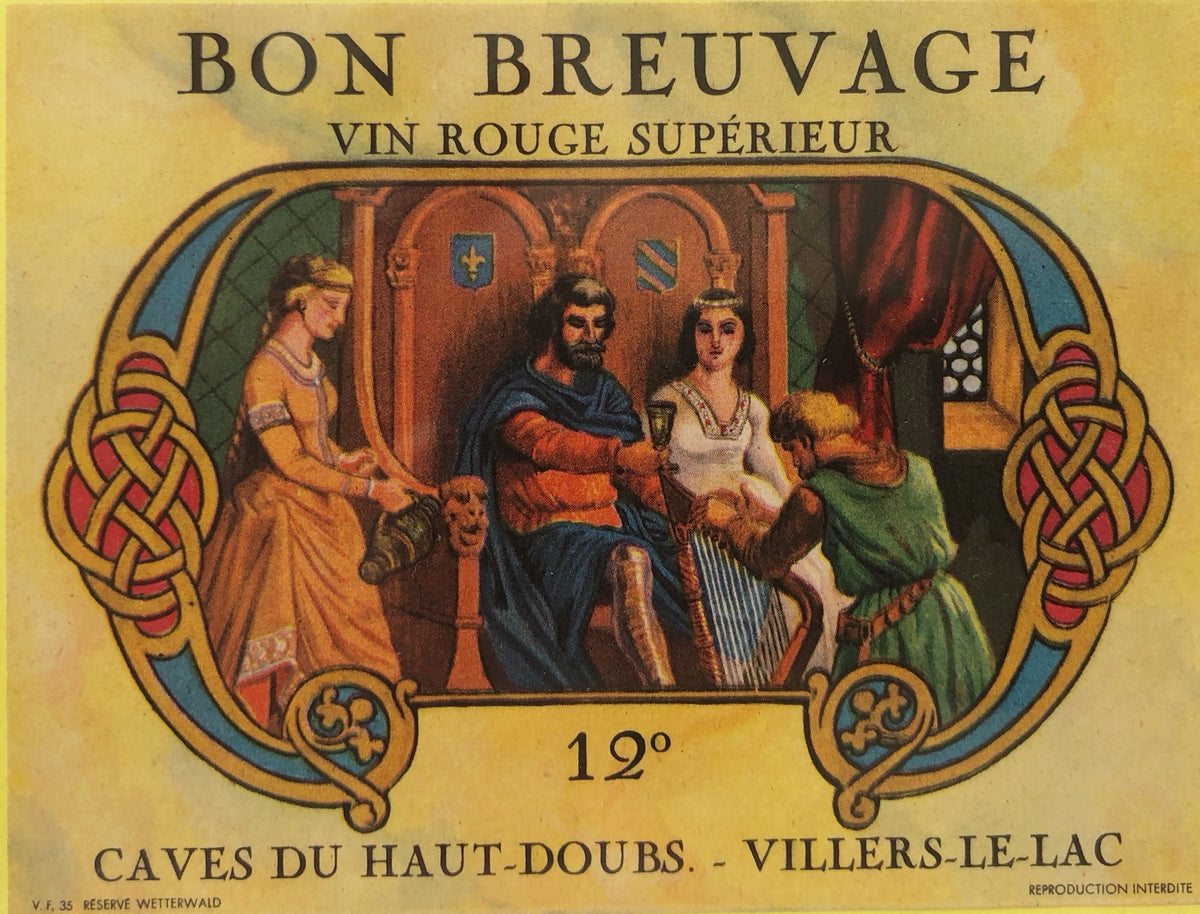 Original Vintage Label - Bon Breuvage