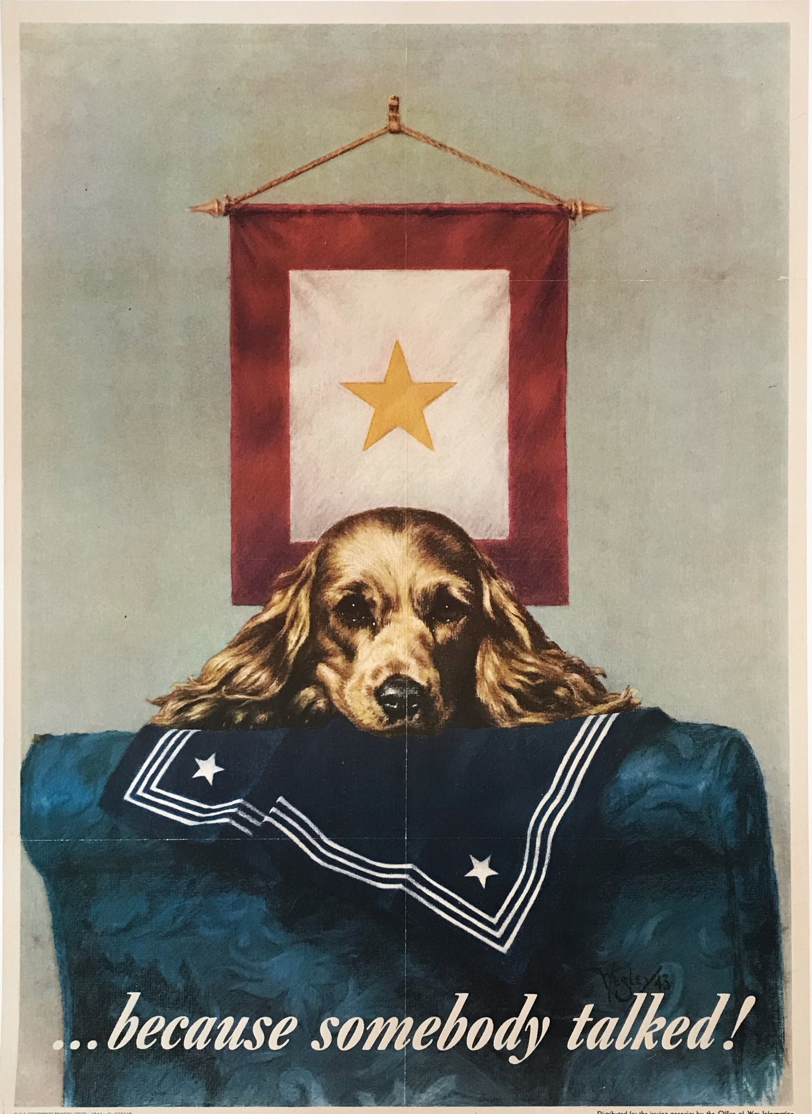 …because somebody talked.