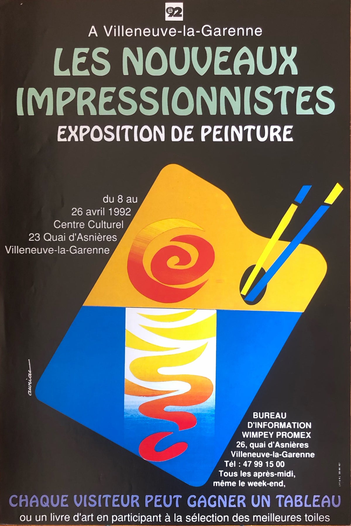 Les Nouveaux Impressionnistes; Exposition de Peinture by Auriac