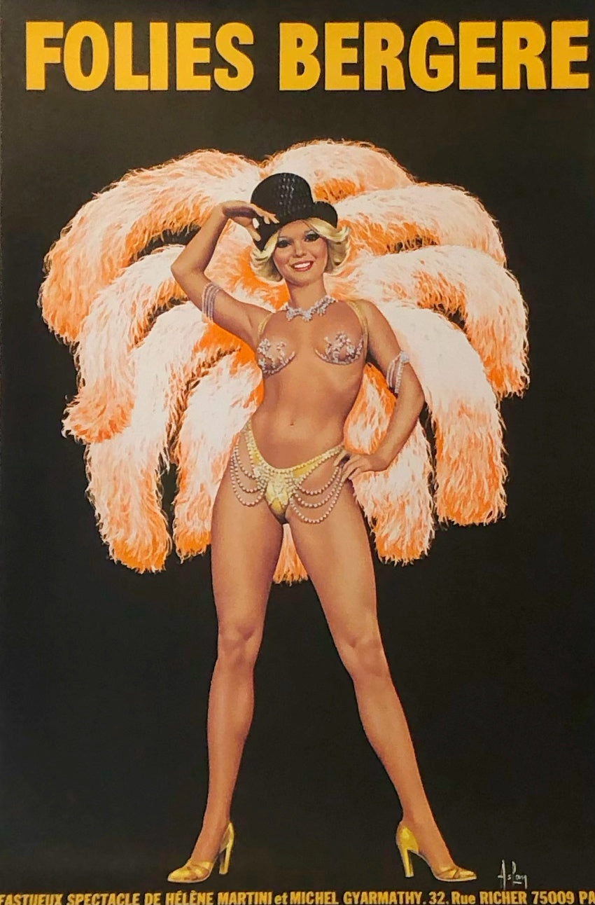 Folies Bergere Blonde - Orange