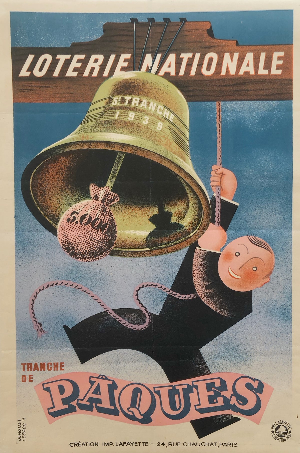 Loterie Nationale - Tranche de Paques