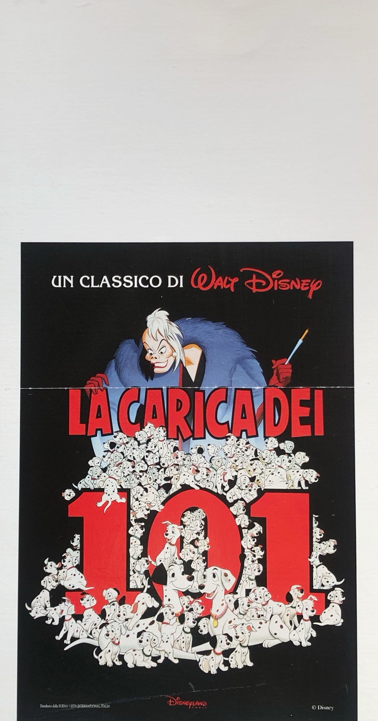Movie Poster - 101 Dalmations Daybill (Italy)