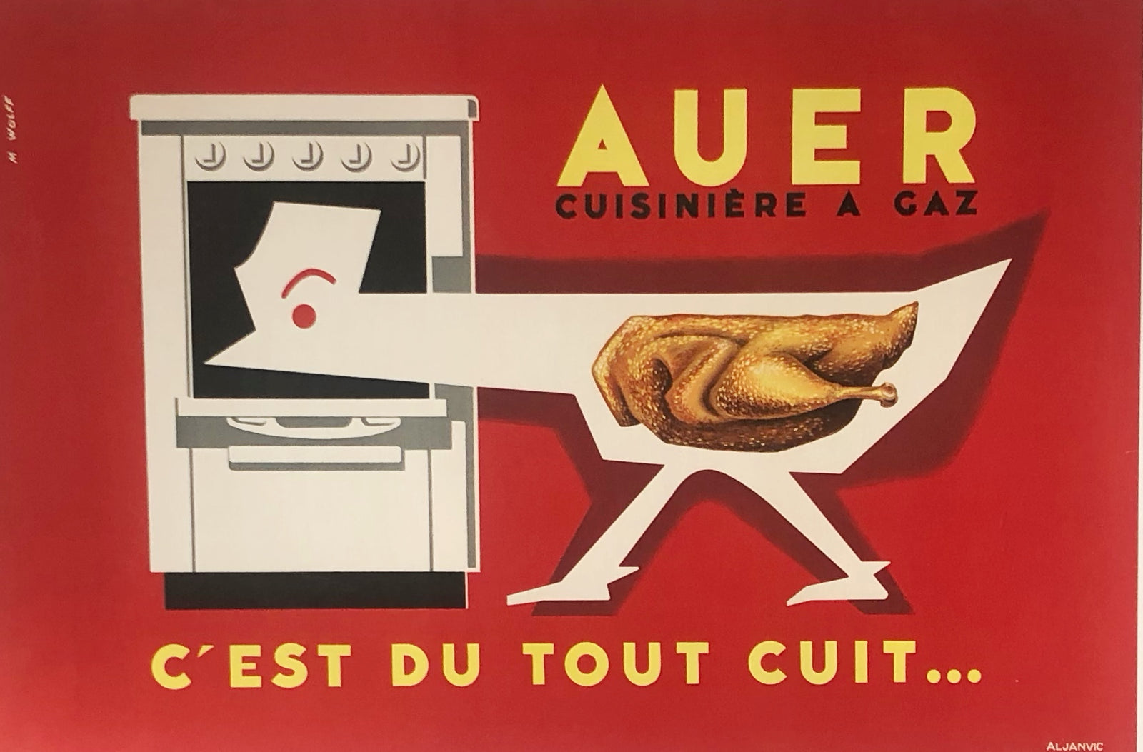 Auer Gas Cooker