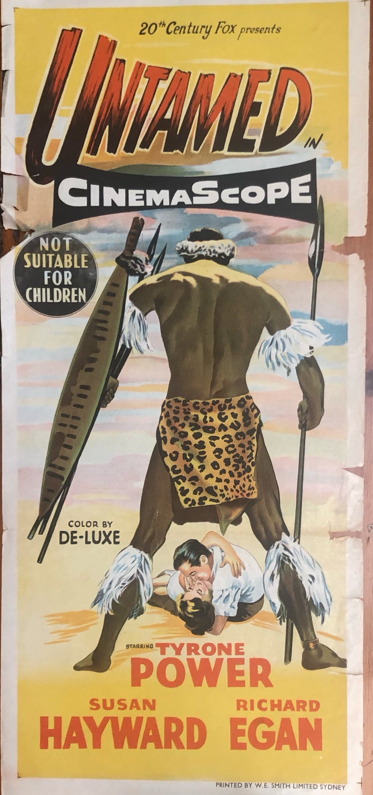 Original Movie Daybill - Untamed
