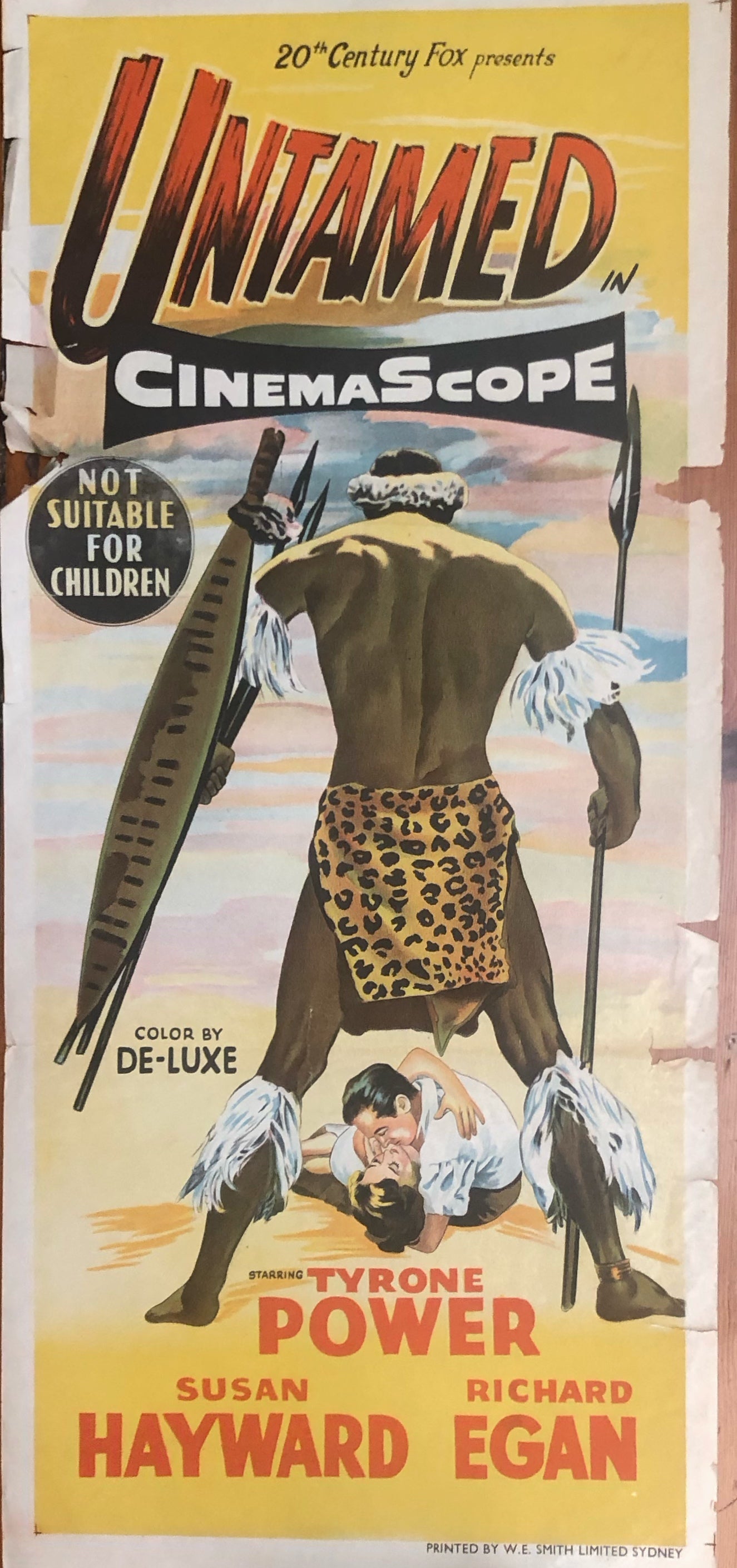 Original Movie Daybill - Untamed