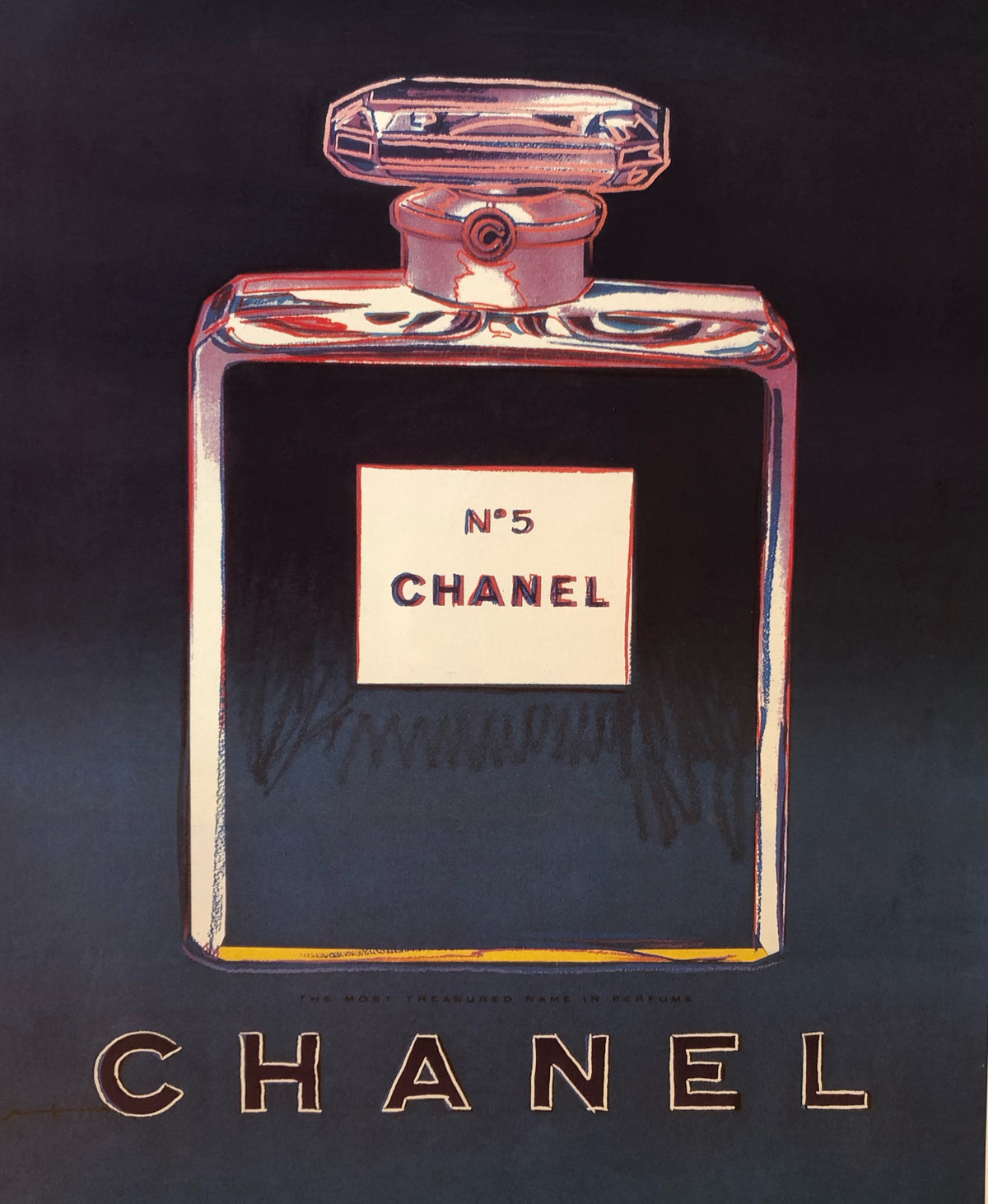 Andy Warhol Chanel Purple - Small