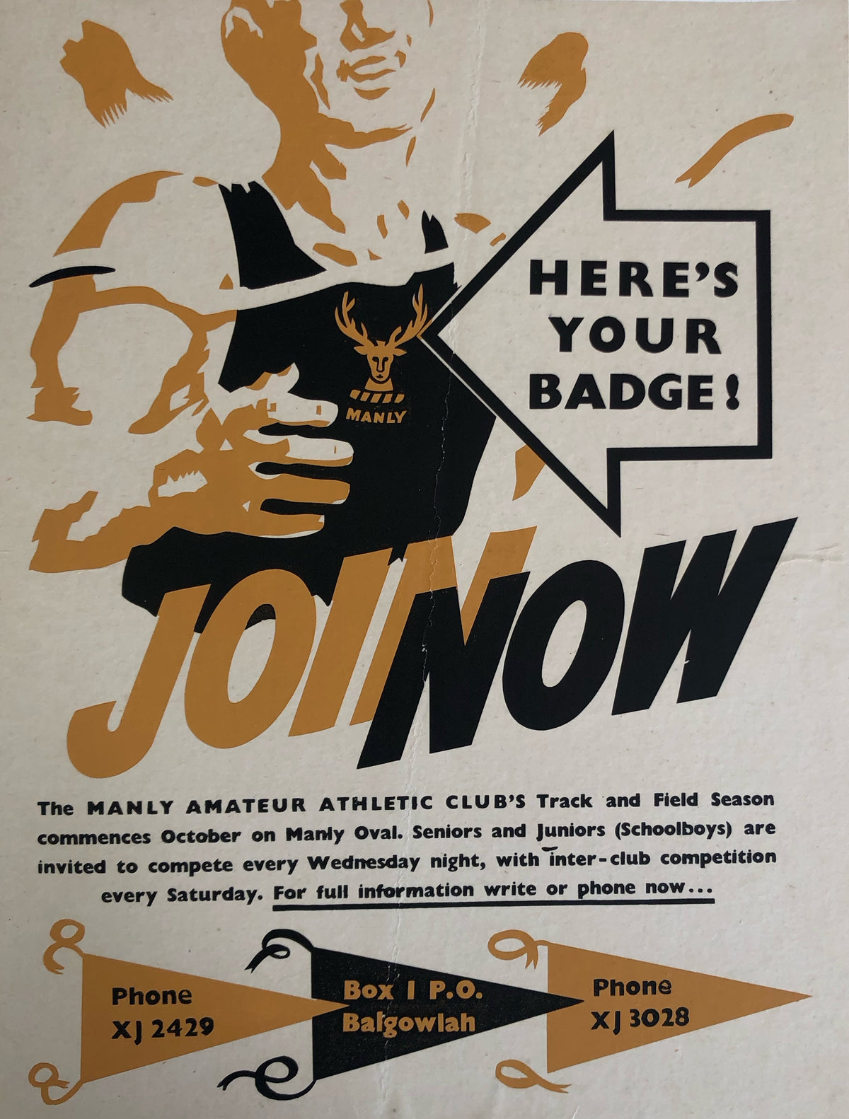 Join Now - Manly Athletics