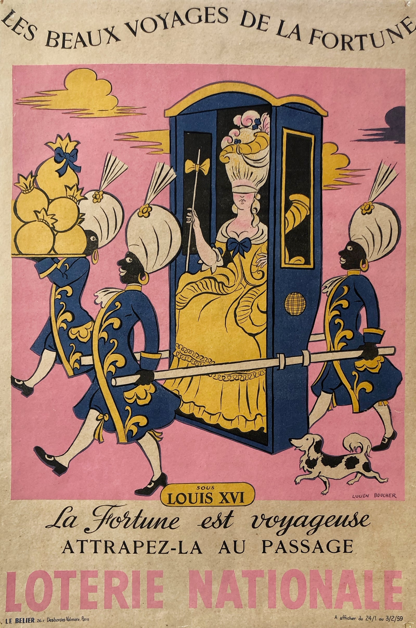 Loterie Nationale Bridgerton Louis XVI (Pink)