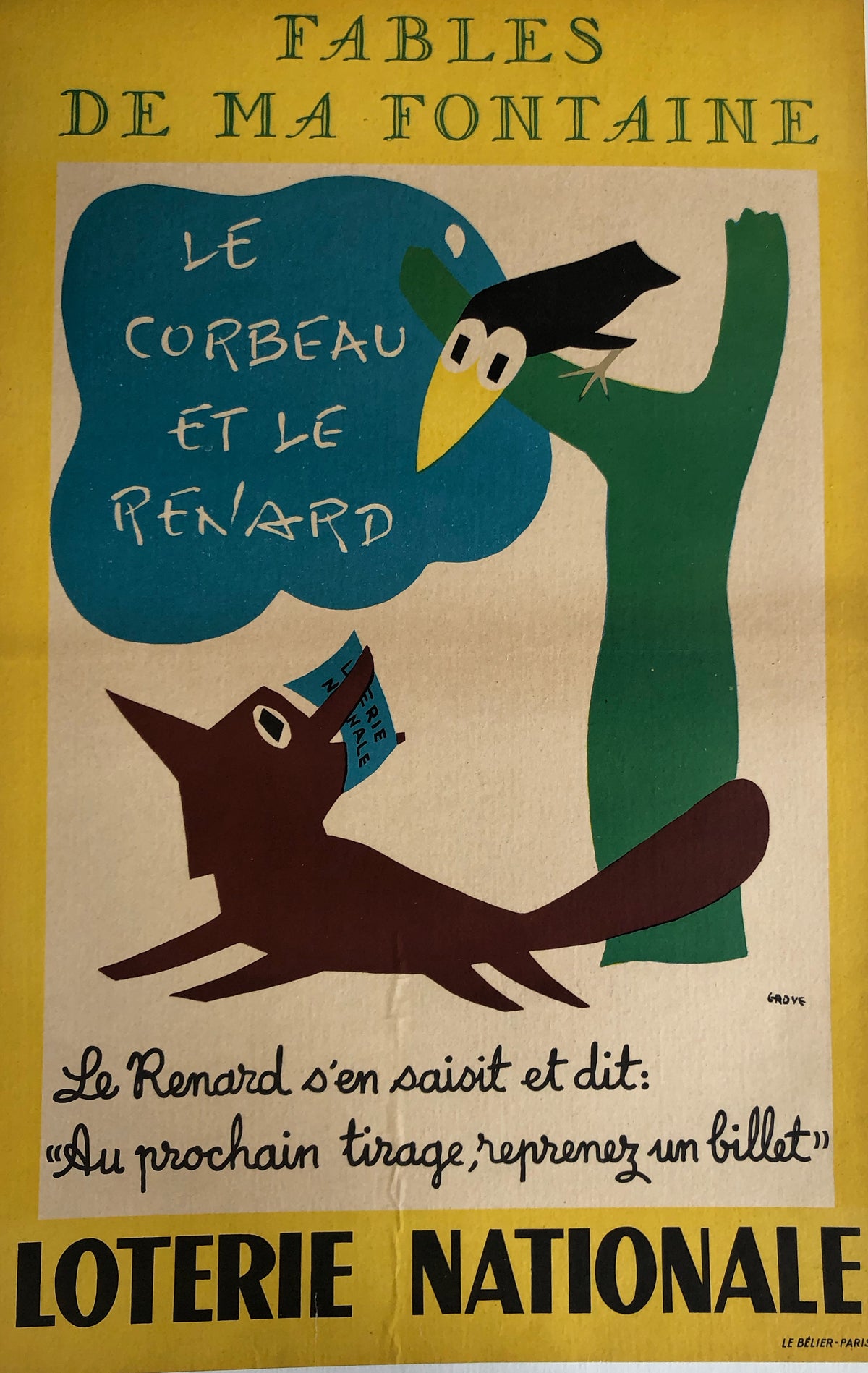 Loterie Nationale - The Fox and the Crow