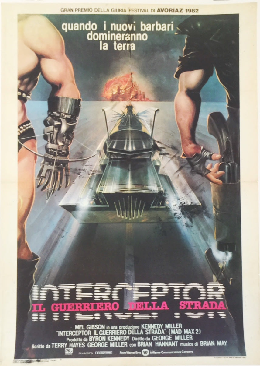 Interceptor Poster Original Movie Poster - Interceptor - Mad Max2 (Italian) - The Galerie ...