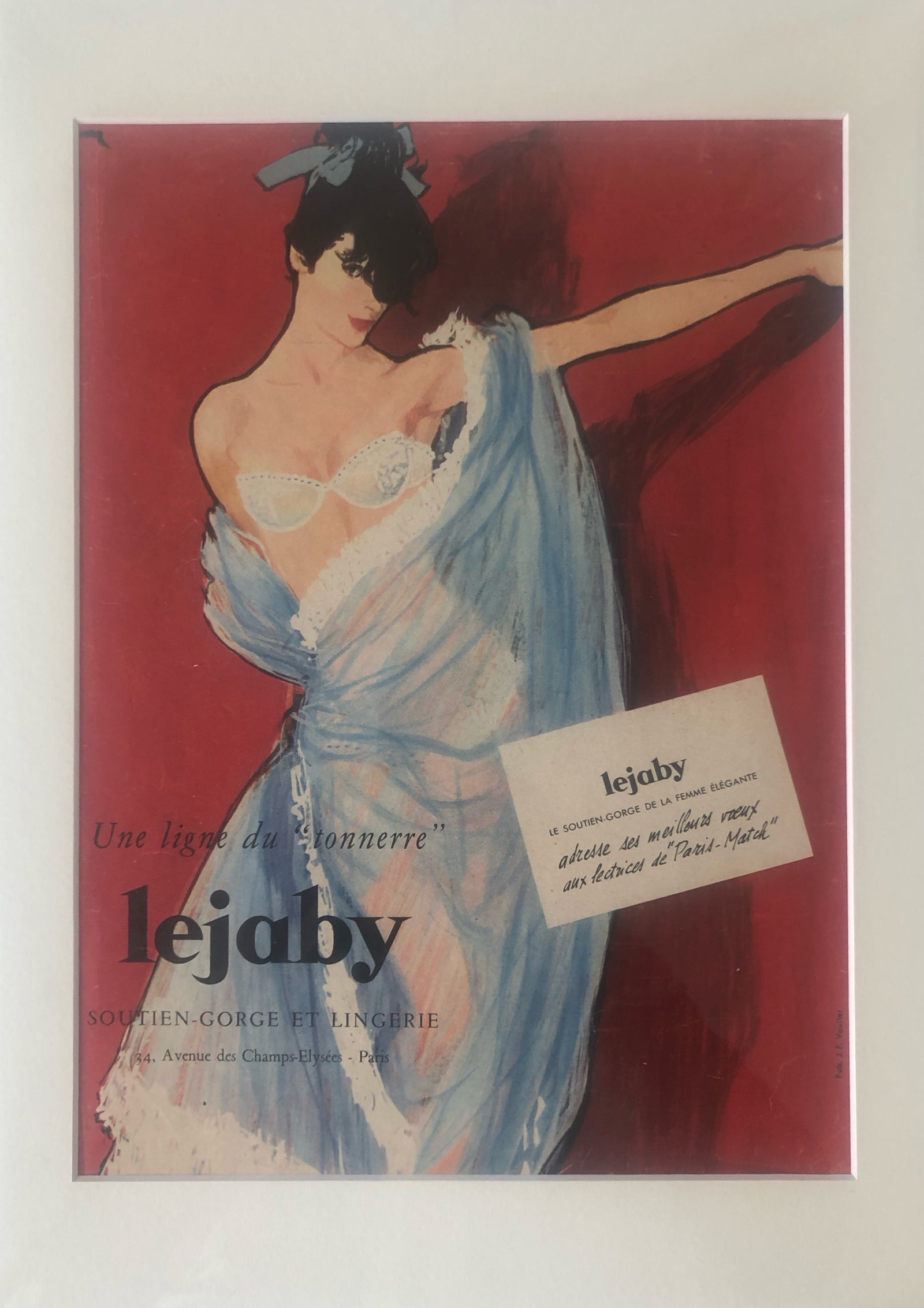 Lejaby incl White Mattboard ‘Frame’