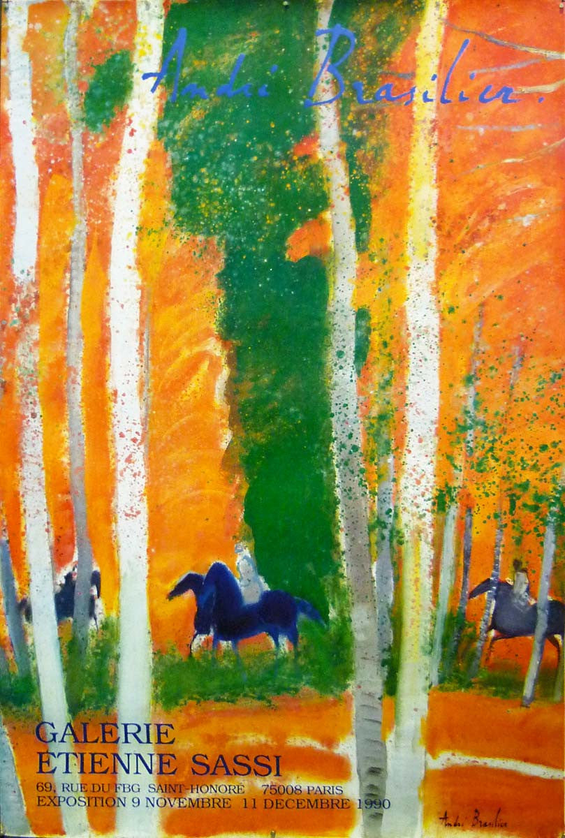 André Brasilier - Galerie Etienne Sassi