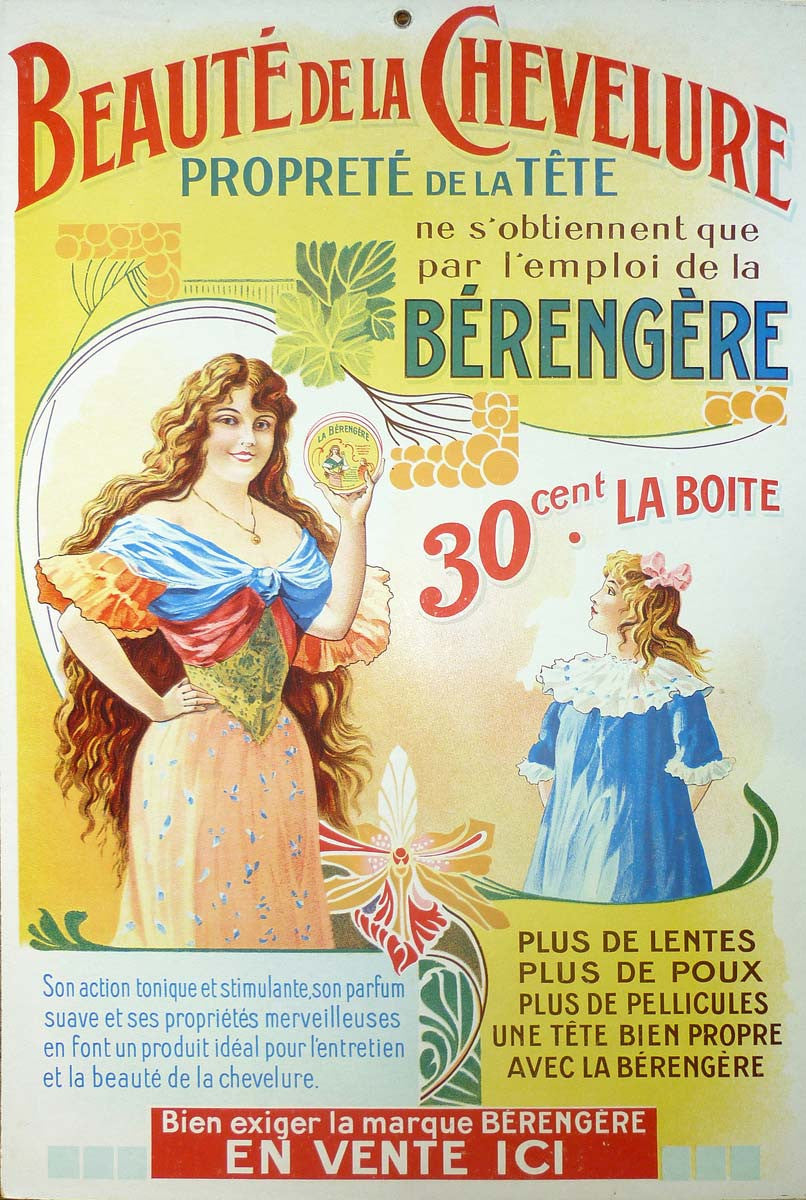 Carton - Beaute de la Chevelure