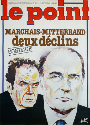 Le Point - Marchais Mitterrand