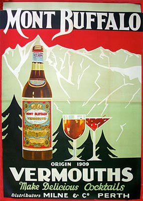 Pre Order - Mont Buffalo Vermouth (Australian) - Oversize 2 Sheet