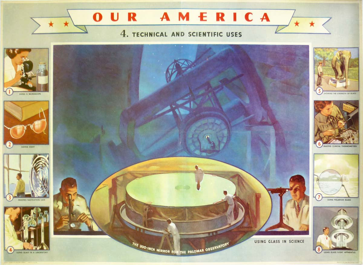 Our America - Glass 4. Technical and Scientific Uses