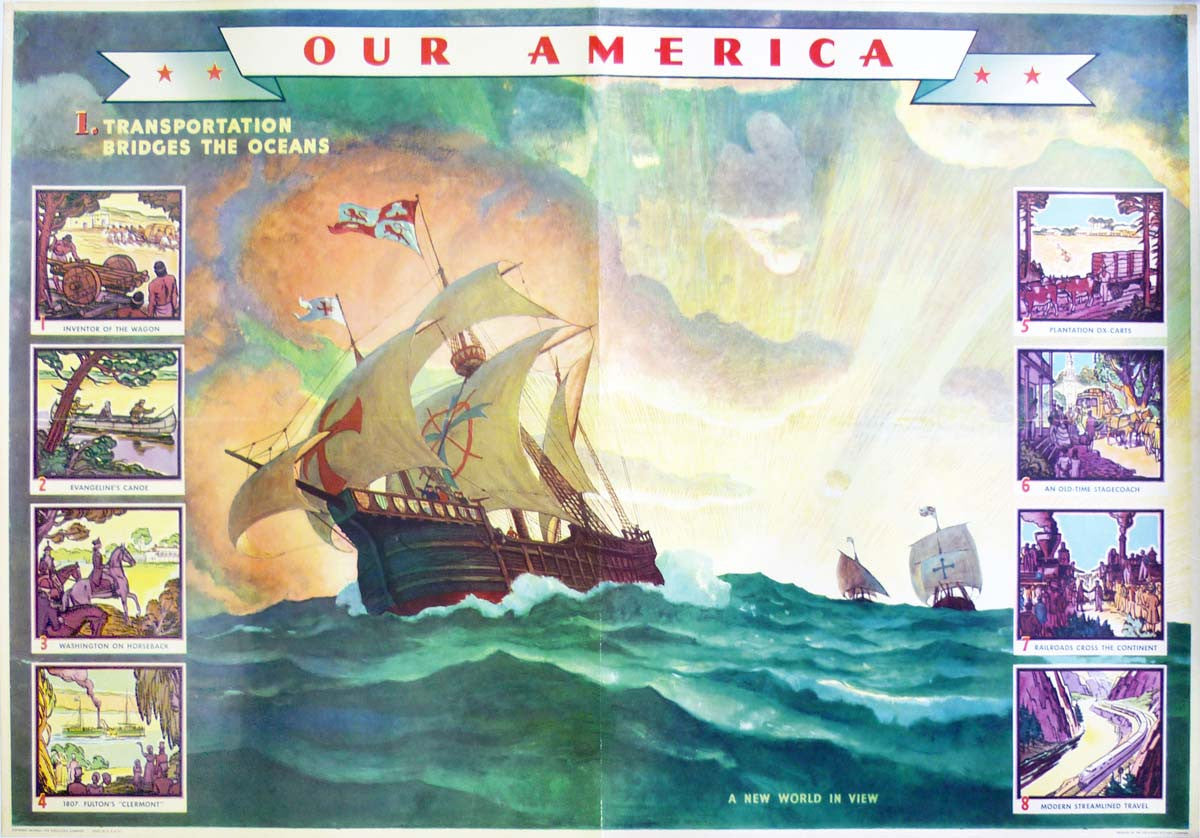 Our America - Transportation 1. Bridges the Oceans