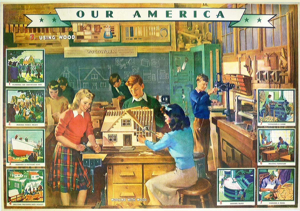 Our America - Wood 3. Working with Wood