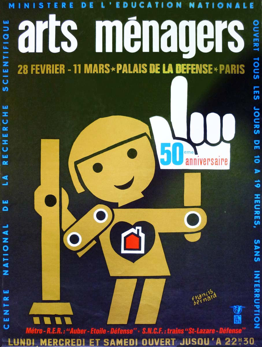 Arts Menagers Black 1973 Small