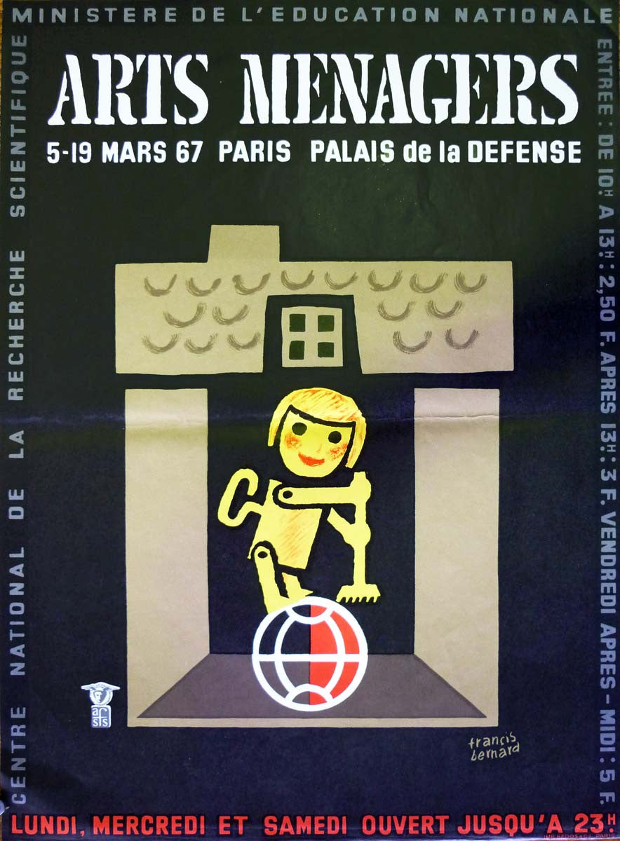 Arts Menagers Black 1967 Small