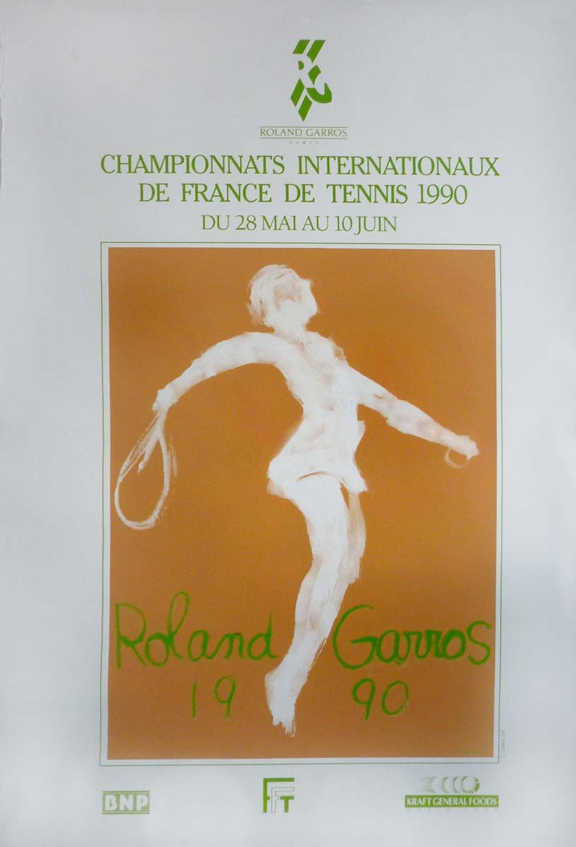 Roland Garros 1990 - 2 Sheet