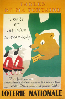 Loterie Nationale L'Ours et les Deux Compagnons