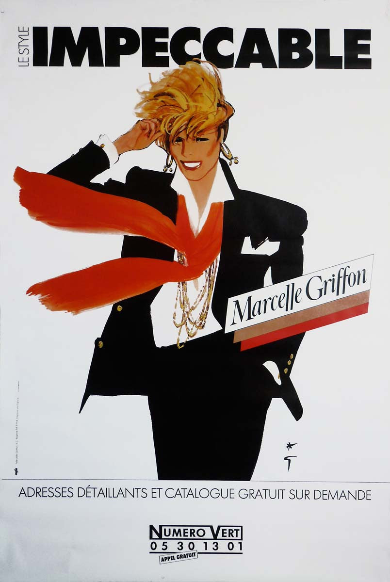 Marcelle Griffon Impeccable - Red Scarf
