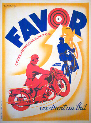Favor by Matthey - Original Vintage Poster