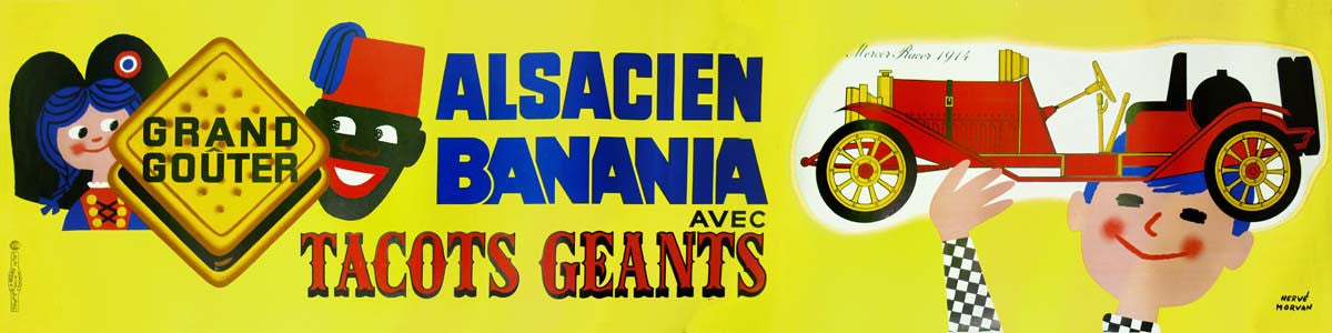 Bus Poster - Alsacien et Banania