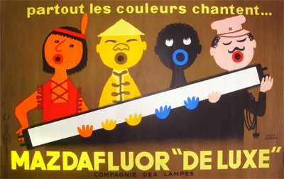Mazda Fluor by Herve Morvan, incl Full Archival Framing